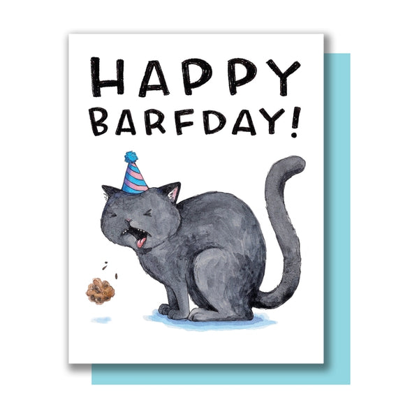 Happy Barfday Card