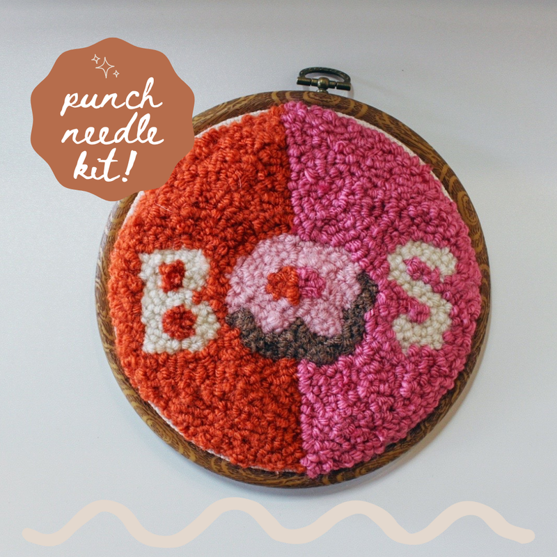 Dunkin' Donuts Beginner DIY Punch Needle Kit