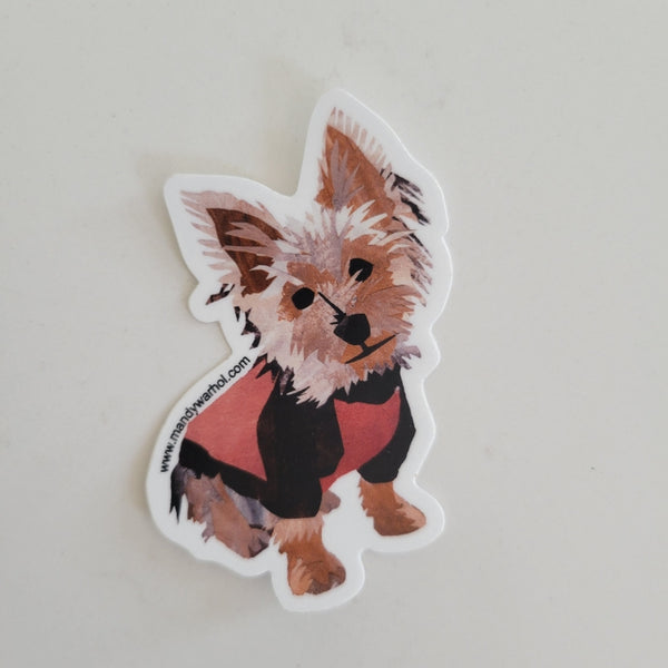 Yorkie Sticker