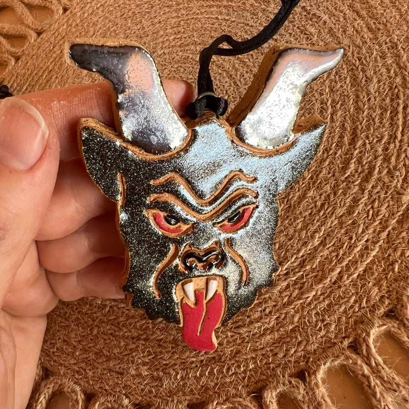 Krampus Ceramic Ornament