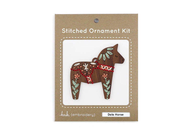 DIY Ornament Stitch Kit | Dala Horse