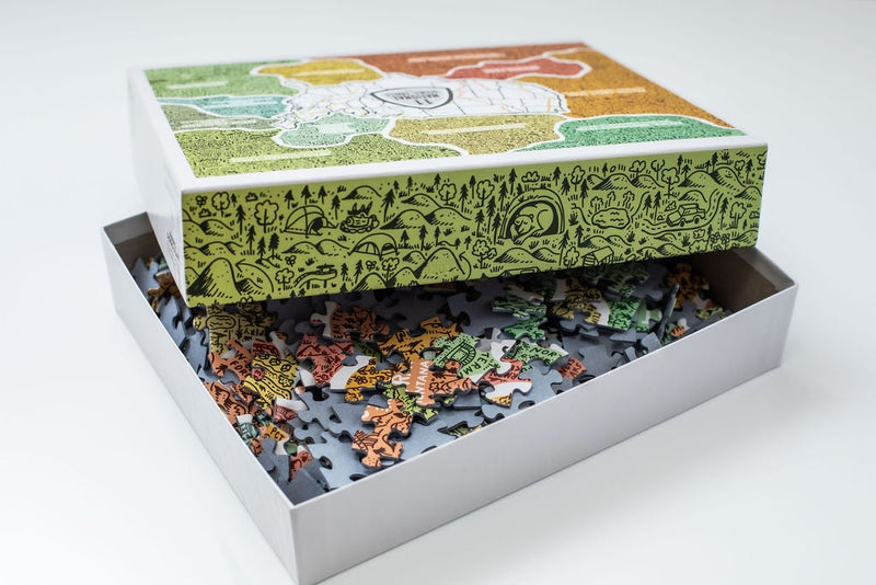 US Senic Trails 500 Piece Puzzle