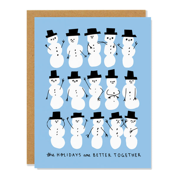 Better Together Snowman Card
