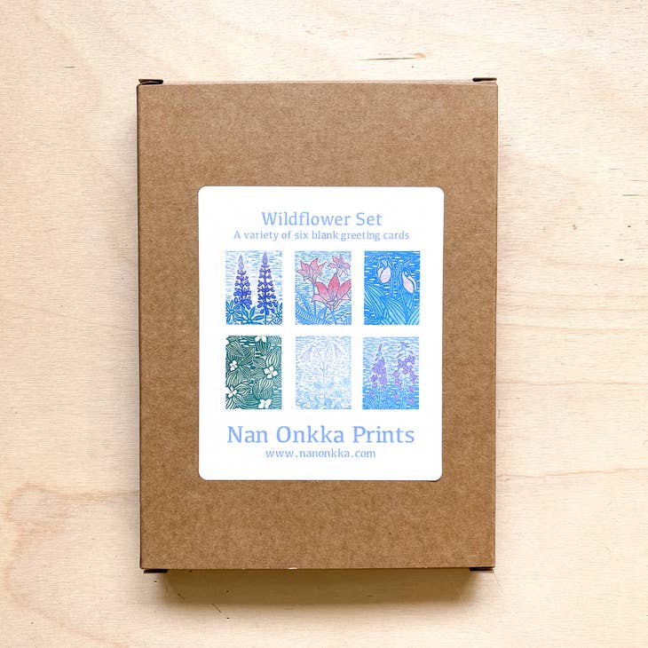 Wildflower Boxed Greeting Card Set of 6