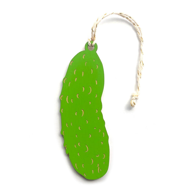 Pickle Wooden Ornament