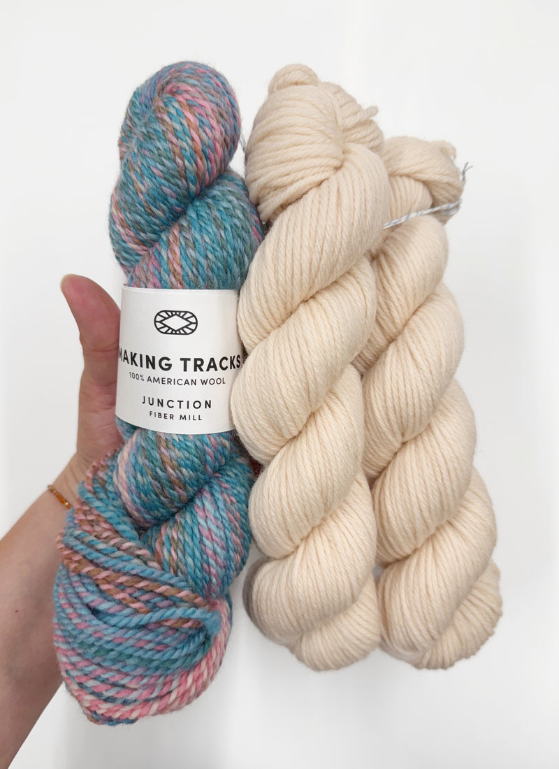 The Candy Shoppe Shawl Bundle | Junction Fiber Mill + Quince & Co
