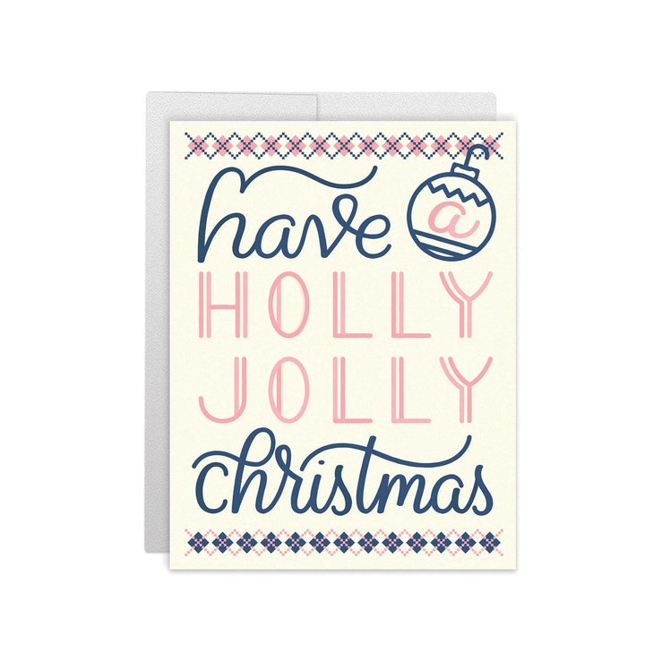 Holly Jolly Christmas Card