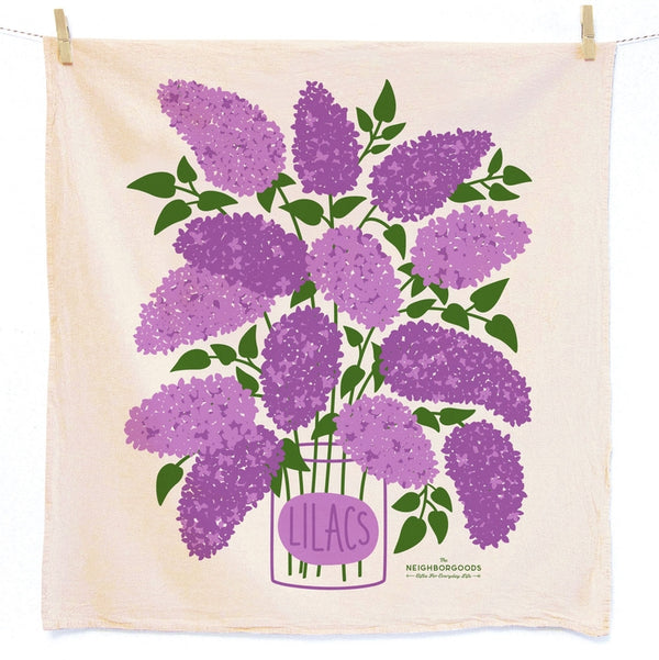 Lilac Tea Towel