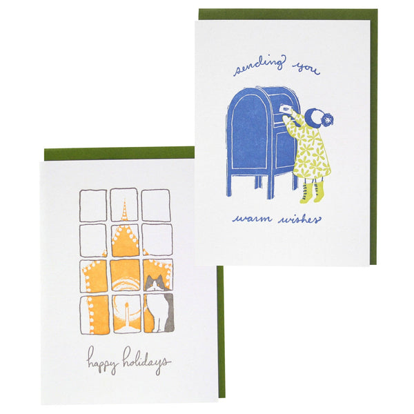 Small Town Holiday Card Set Boxed Set