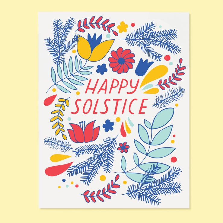 Happy Solstice Card