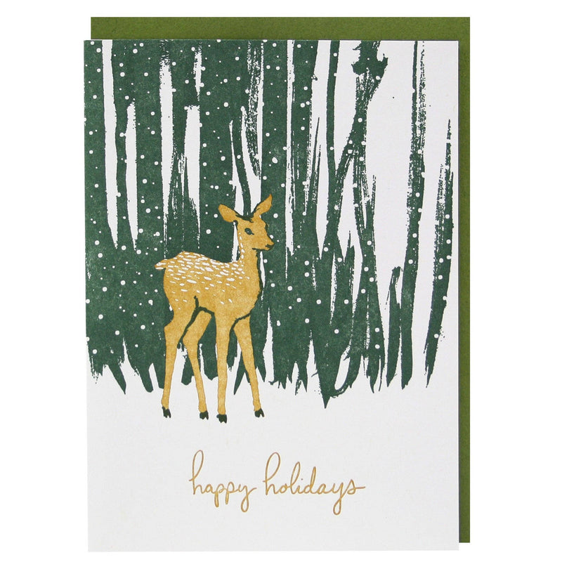 Assorted Winter Animals Note Card Set