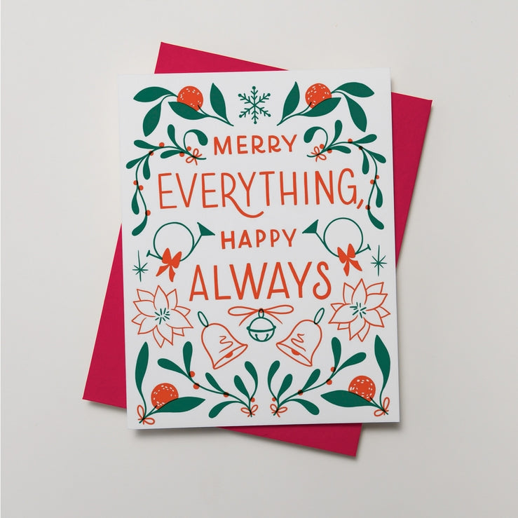 Merry Eveything, Happy Always Card