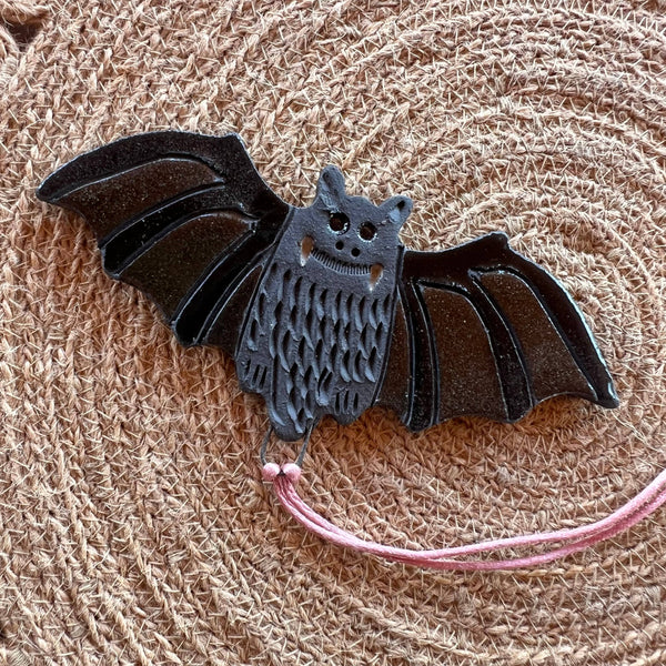 Vampy Bat Ceramic Ornament