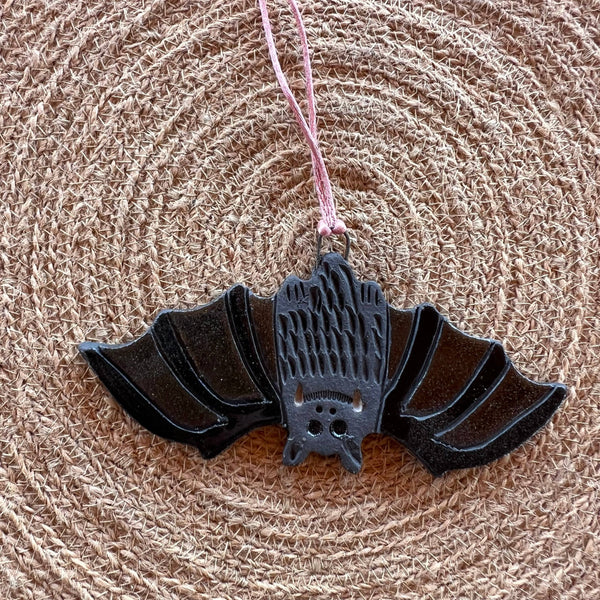 Vampy Bat Ceramic Ornament