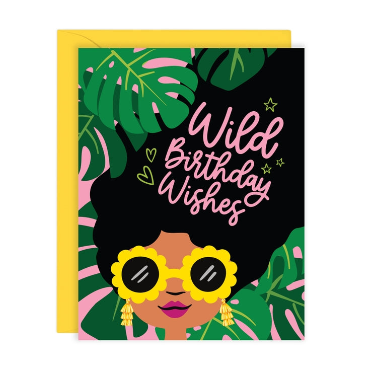Wild Birthday Wishes Card