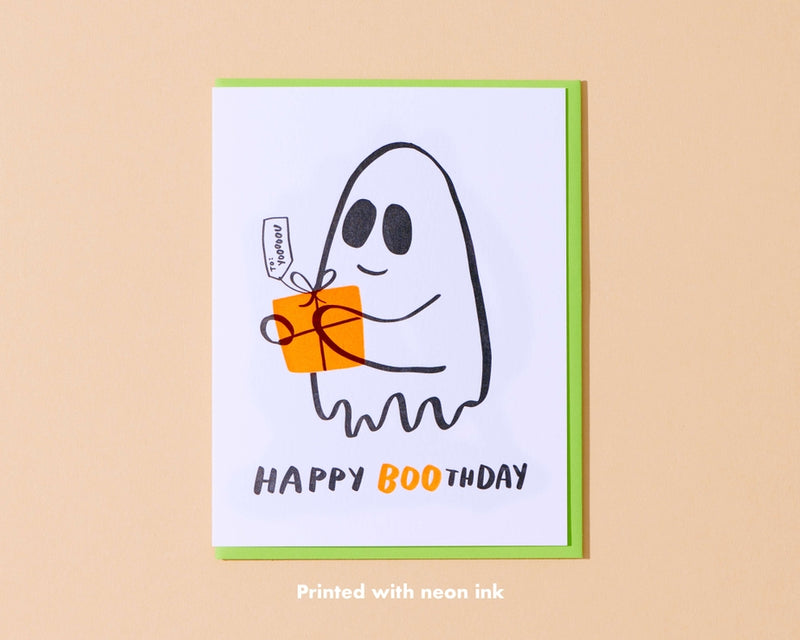 Happy Boothday Card