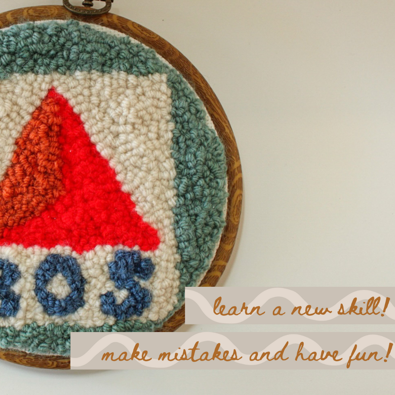 Citgo Sign Beginner DIY Punch Needle Kit