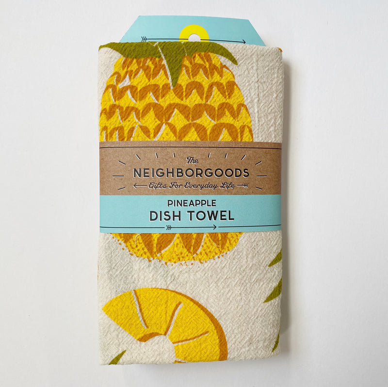 Pineapple tea towel