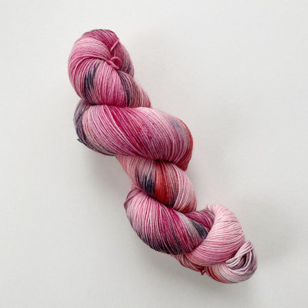 Sweet Valentine Hand-Dyed Superwash Merino Sock Yarn