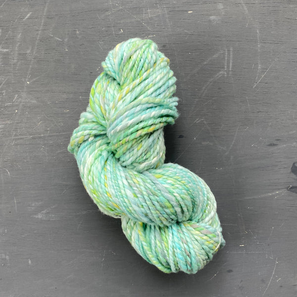 Seaglass Hand-spun Bulky Merino Wool Yarn