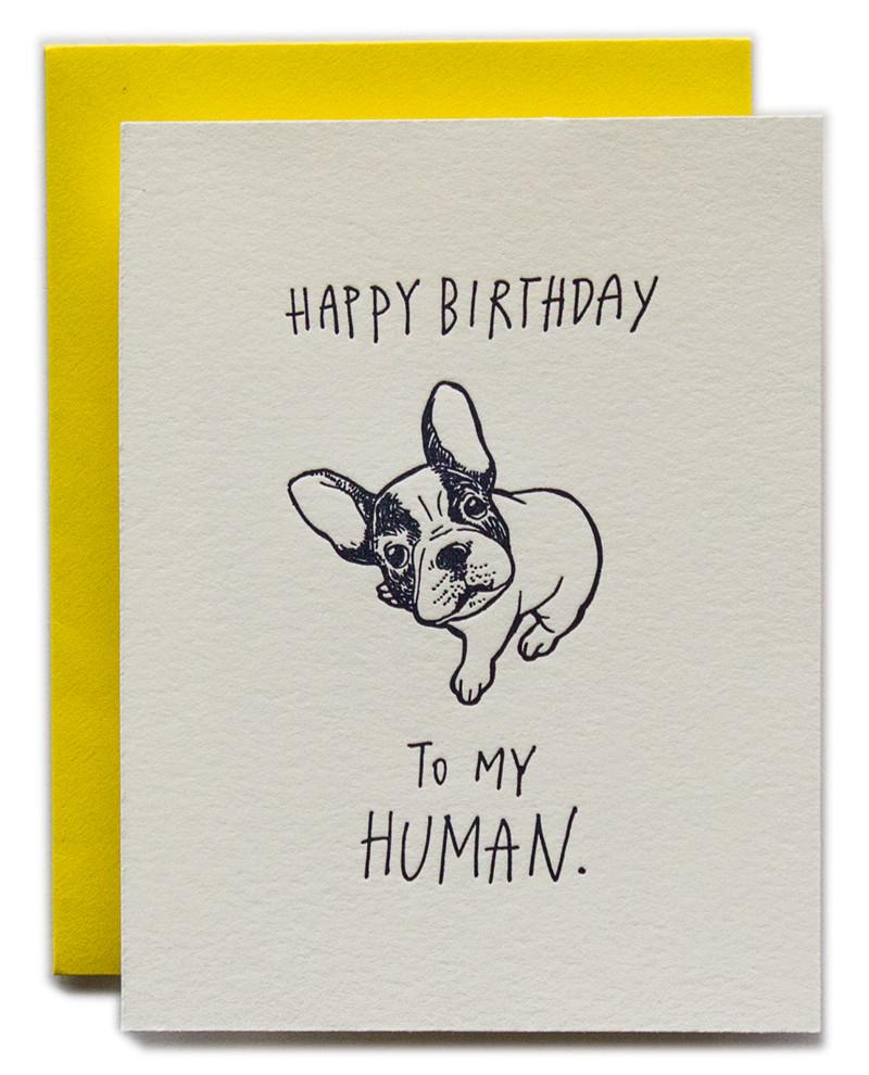 Happy Birthday To My Human - Dog