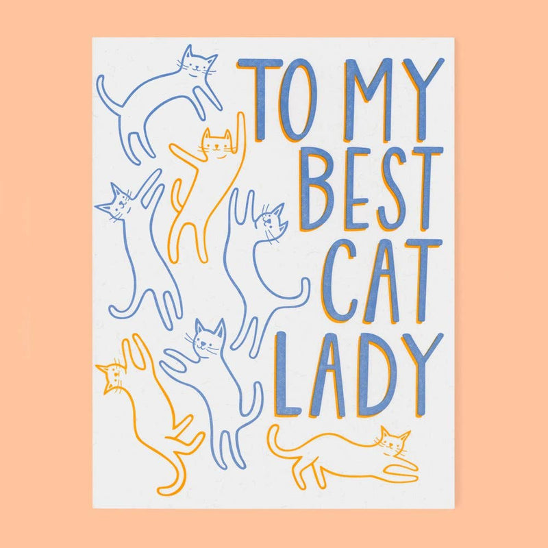 To My Best Cat Lady Card