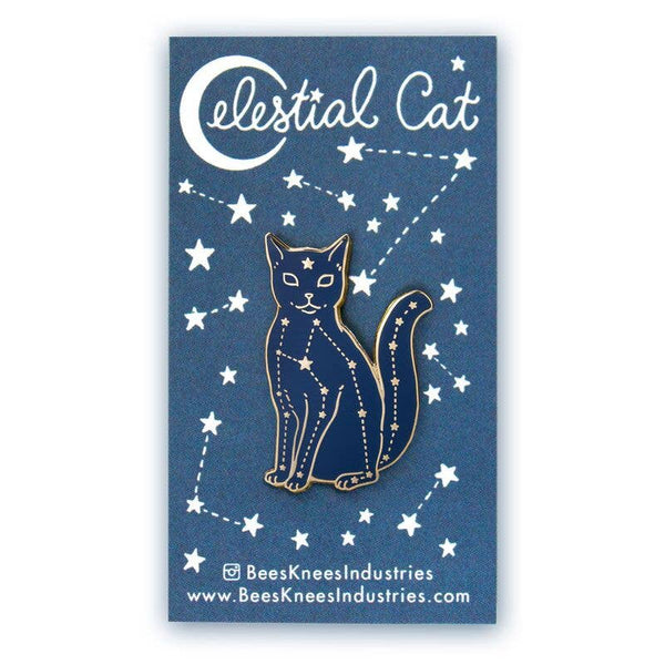 Celestial Cat Pin