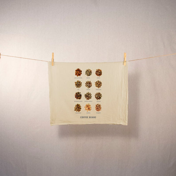 Coffee Beans Tea Towel pic 2
