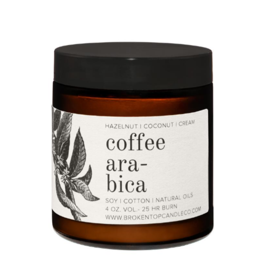 Coffee Arabica 4 ounce jar candle