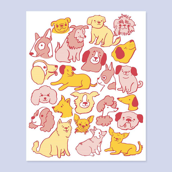 Dogs Art Print