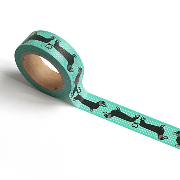 Dauchund pattern washi tape