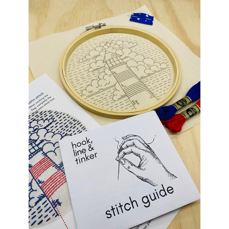 Lighthouse Embroidery Kit