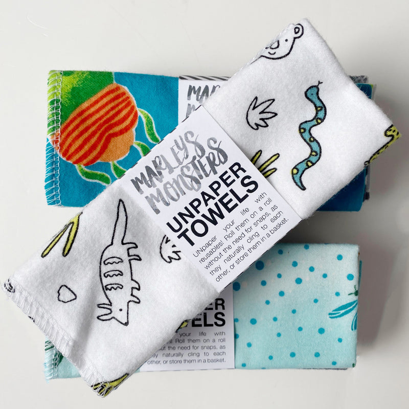 Eco-Friendly Unpaper Towels - Pattern Mix