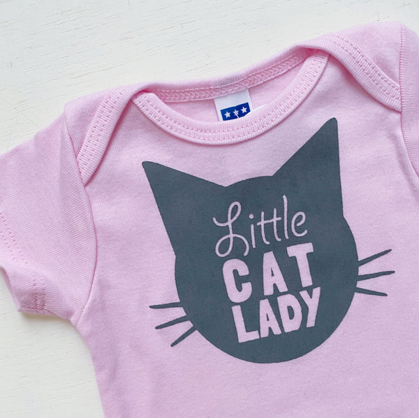 Little Cat Lady Baby One-Piece Romper