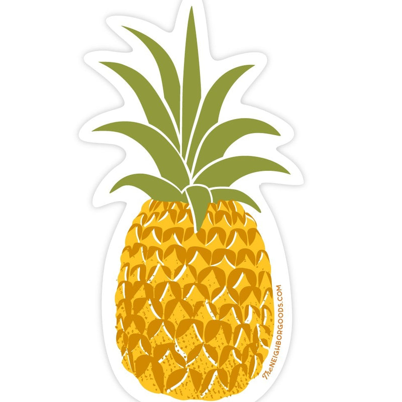 Pineapple sticker