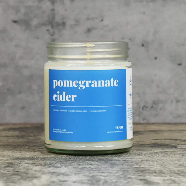Pomegranate Cider 9 ounce jar candle