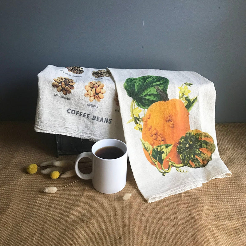 Pumpkin  Tea Towel