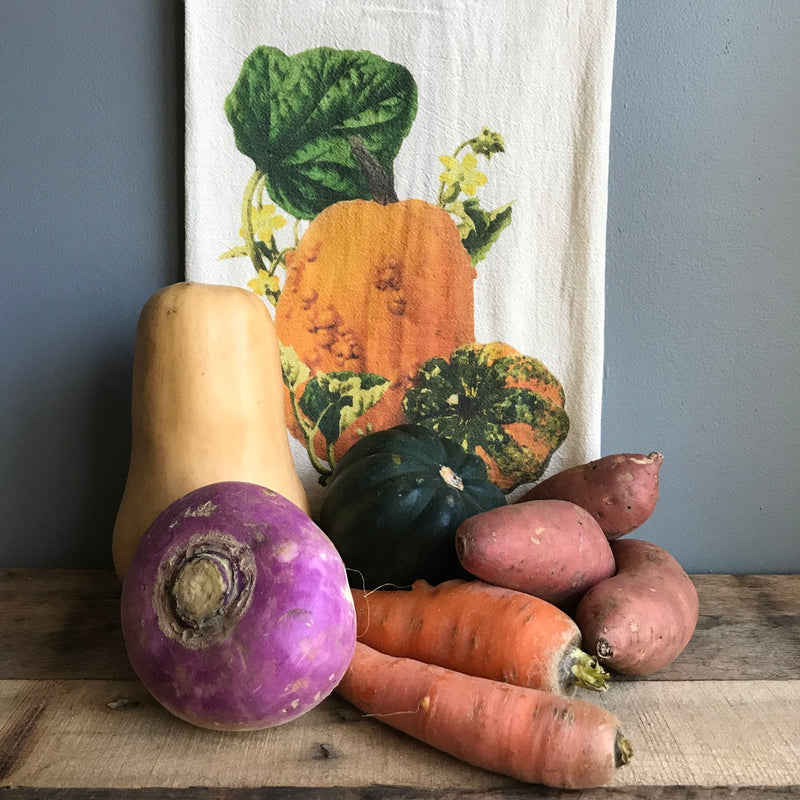 Pumpkin  Tea Towel