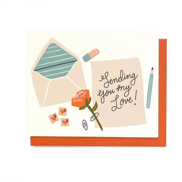 Sending Love Card