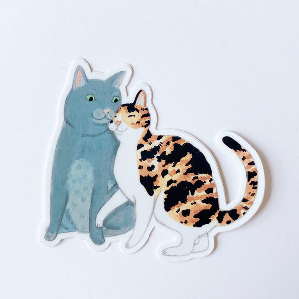 Cat Duo Sticker