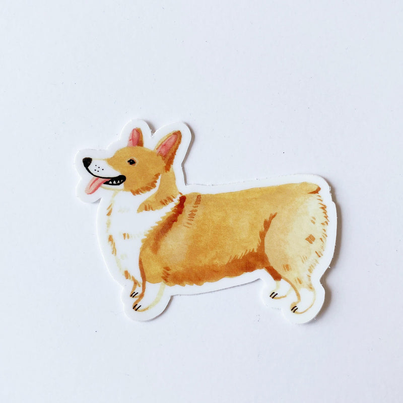 Corgi vinyl Sticker