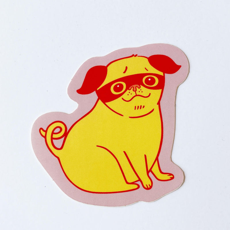 Yellow Dog Sticker