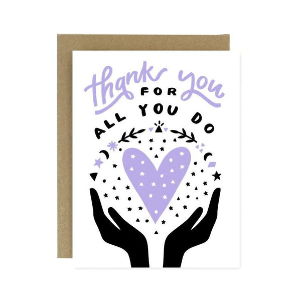 Thank You For All That You Do Card