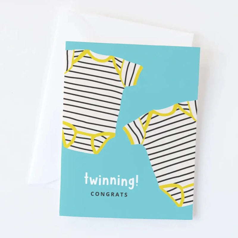 Twinning Baby Card