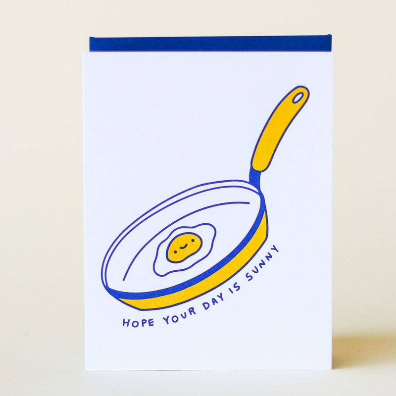 Hope your day is sunny greeting card